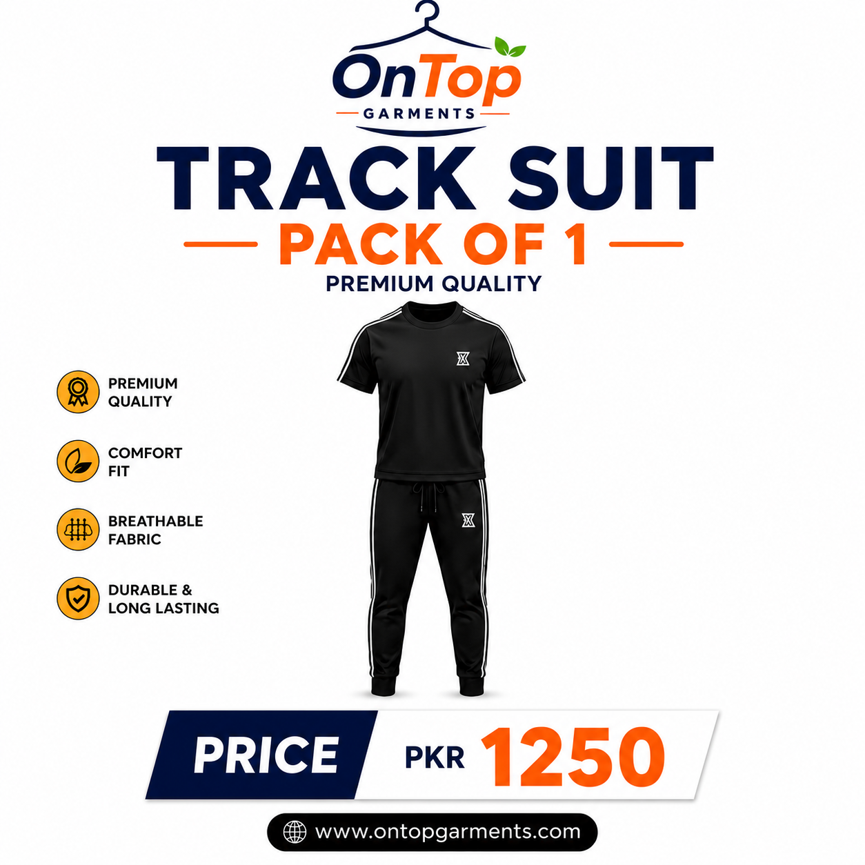 Premium Track Suit — Pack of 1