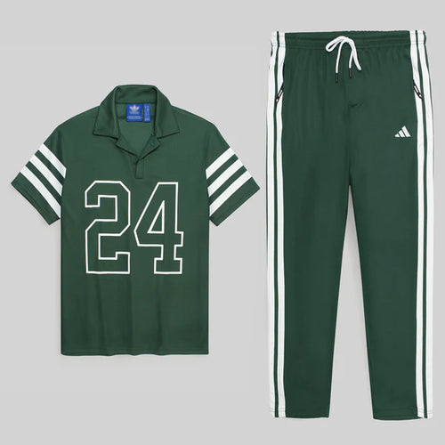 ADS PREMIUM INSPIRED 24 V NECK TRACKSUIT GREEN