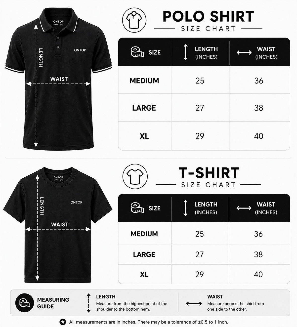 Premium 3 Polo Shirt and 1 T-Shirt — Pack of 4